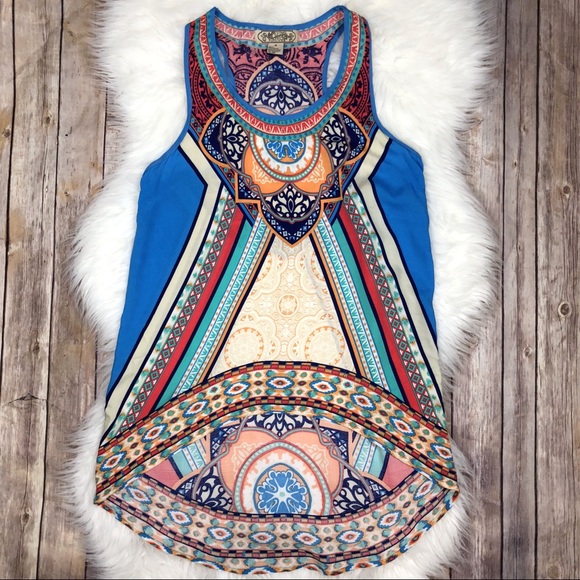 Flying Tomato Tops - Flying Tomato | NWOT Boho Hi Lo Racerback Tank M